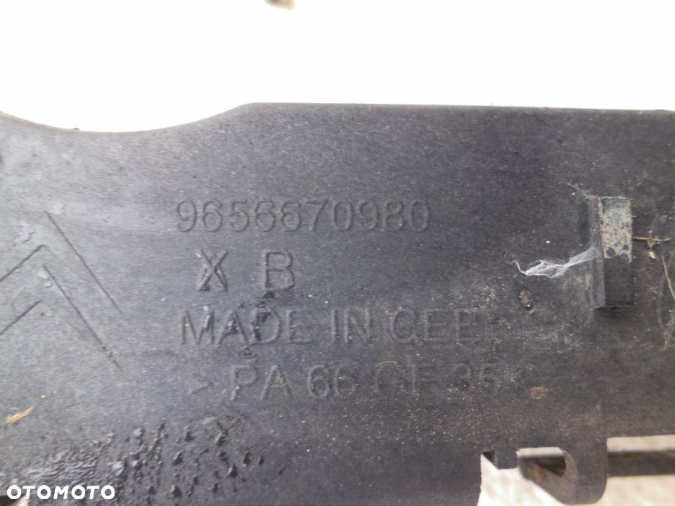CITROEN C4 PICASSO I SLIZG ZDERZAKA PRAWY PRZÓD 9656670980 - 2