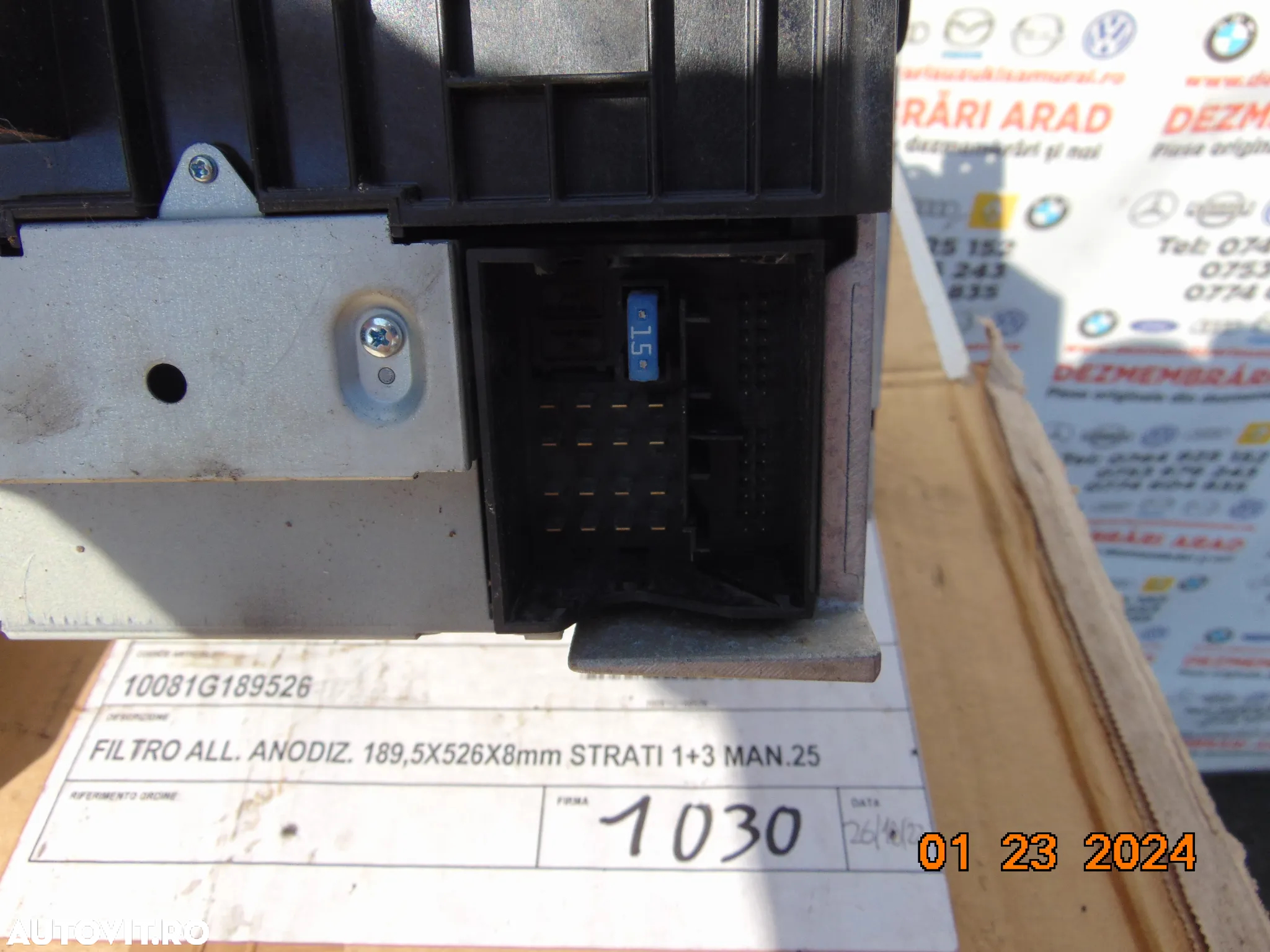 Radio Cd Mercedes Sprinter Vito A Class w169 b class w245 - 7
