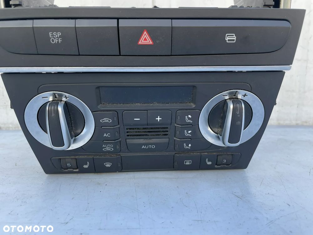 KONSOLA RAMKA RADIA 2 DIN  DESKI AUDI A3 8P LIFT 8P0858005D 8P0820043BH - 3