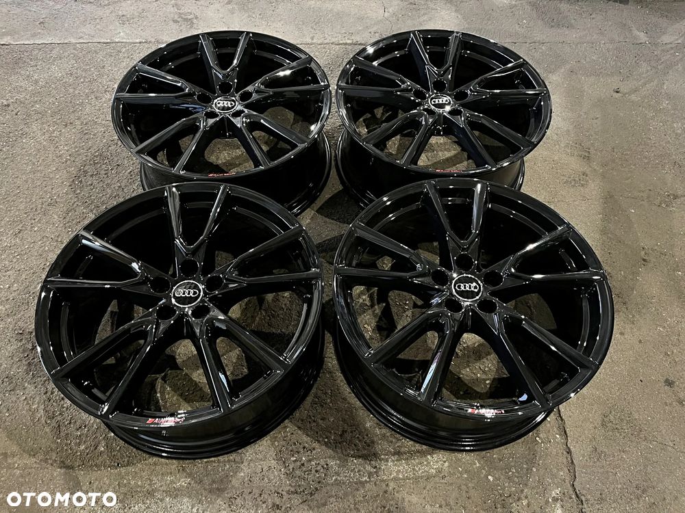Felgi Audi Q5 OE 5x112 20 8J ET 39 80A komplet czarne - 4