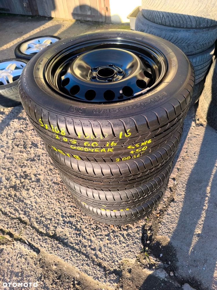 5x108 Felgi Stalowe Stal 16 Koła Letnie Lato FORD MONDEO MK3 MK4 MK5 FOCUS KUGA CMAX TOURNEO TRANSIT CONNECT SMAX GALAXY II III 23 VOLVO C30 V40 S40 V50 V40 7,5mm Legnica ALU-RAD 205/60 - 2