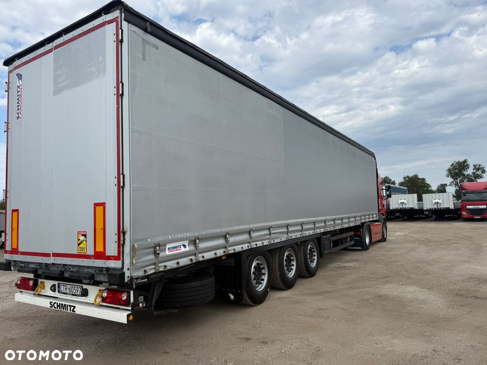 Schmitz Cargobull Firanka SCHMITZ STANDARD 2019 rok, świeżo sprowadzona * OPONY 90 % - 10