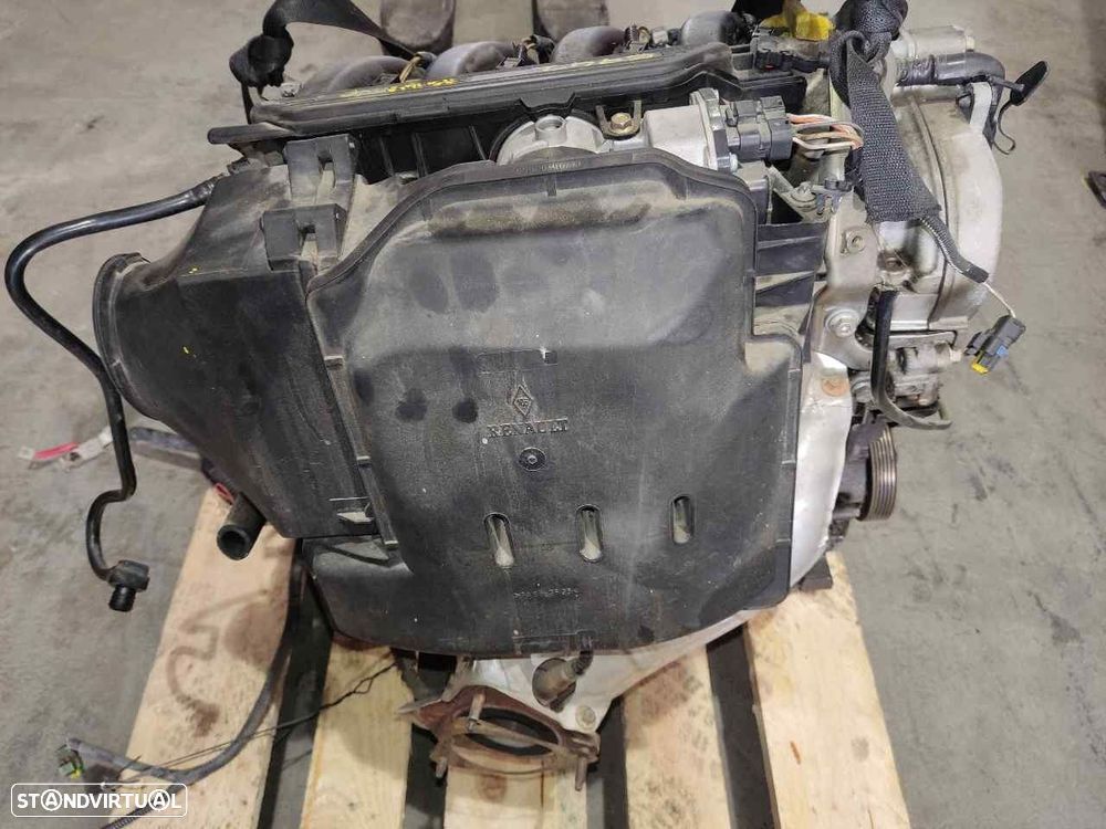 MOTOR COMPLETO RENAULT LAGUNA II 2001 -K4M D7 - 2