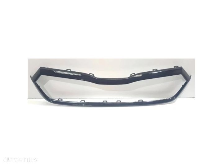 Rama grila radiator Skoda Octavia, 04.2020-, montare fata, negru, RapidAuto - 1