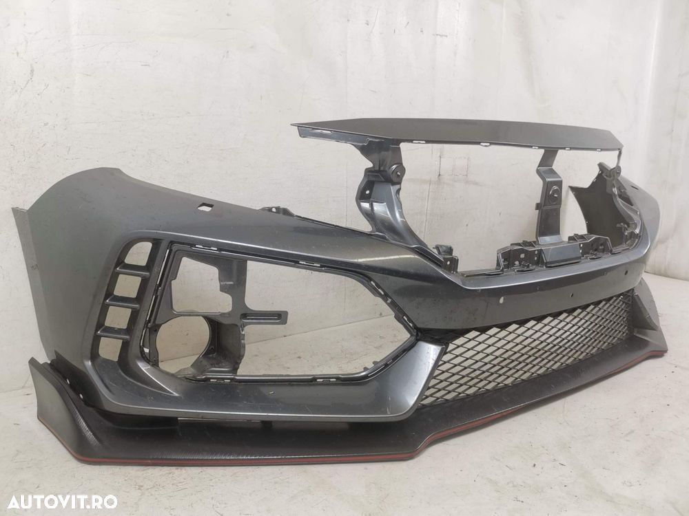 Bara Fata Cu Grila Inferioara Honda  Civic Type R 10 2017 2018 2019 Or - 4