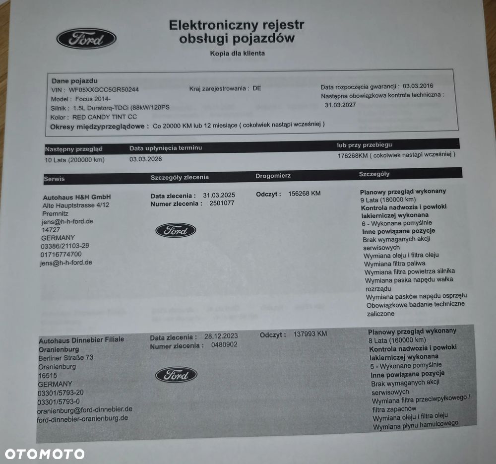 Ford Focus 1.5 TDCi ST-Line Red - 36