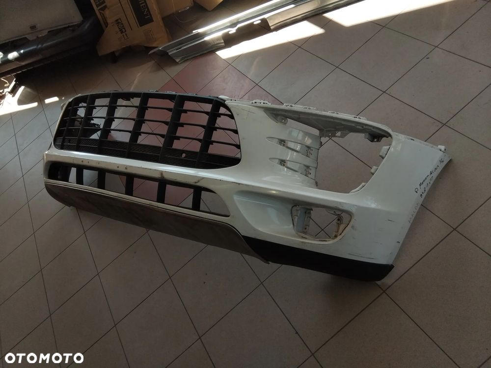 Porsche Macan 14- 95B zderzak przedni spoiler metal - 6