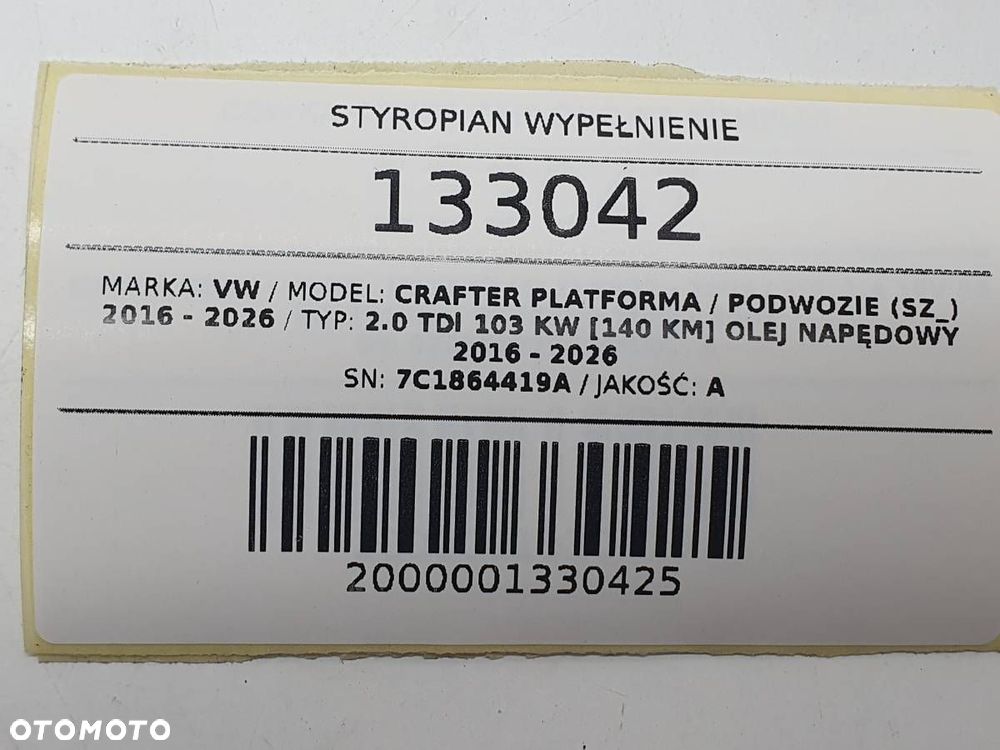 STYROPIAN WYPEŁNIENIE POD DYWAN WYKŁADZINE PODNÓŻEK 7C1864419A - 4