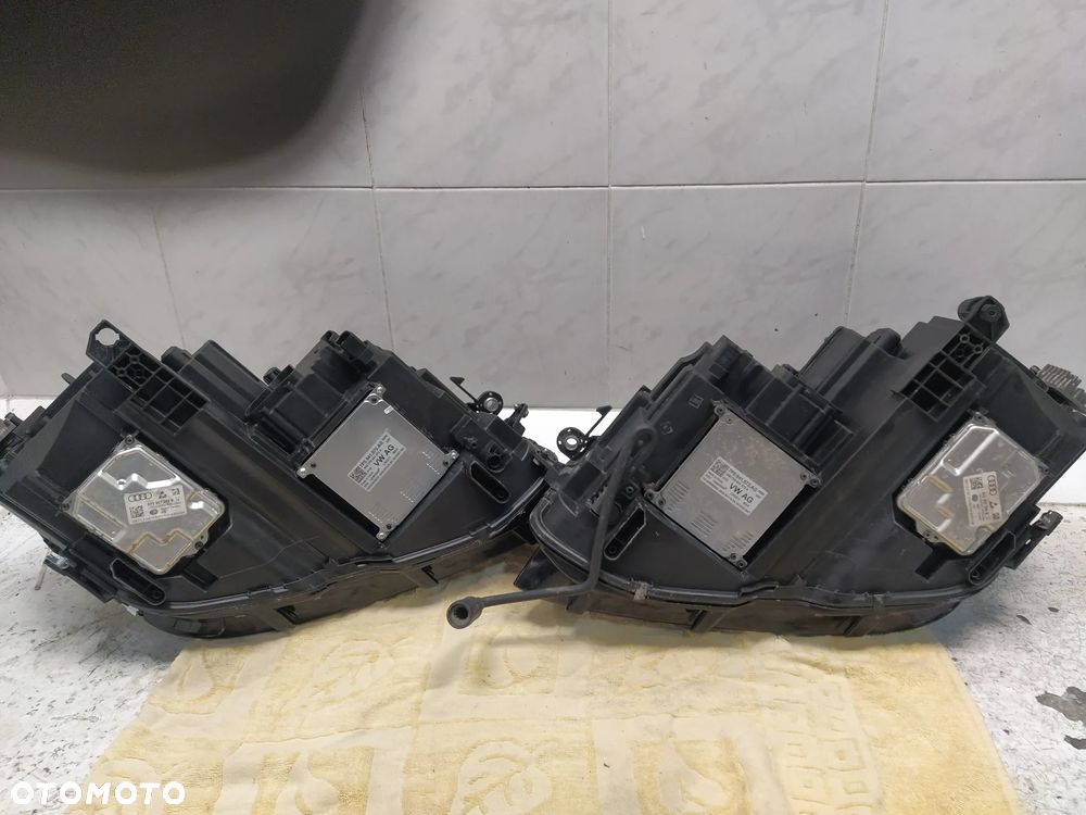 VW TIGUAN II 2 REFLEKTOR LAMPA LAMPY PRZÓD PRZEDNIE LEWA PRAWA FULL LED PRZETWORNICE KOMPLETNA ORYGINAŁ - 16