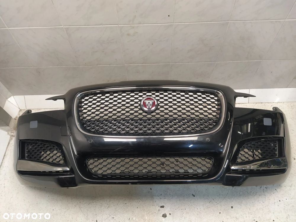 JAGUAR XF X260 ZDERZAK PRZÓD PRZEDNI KOMPLETNY 4XPDC SPRYSKIWACZE GRILL ATRAPA CHŁODNICY ZNACZEK ORYGINAŁ - 8