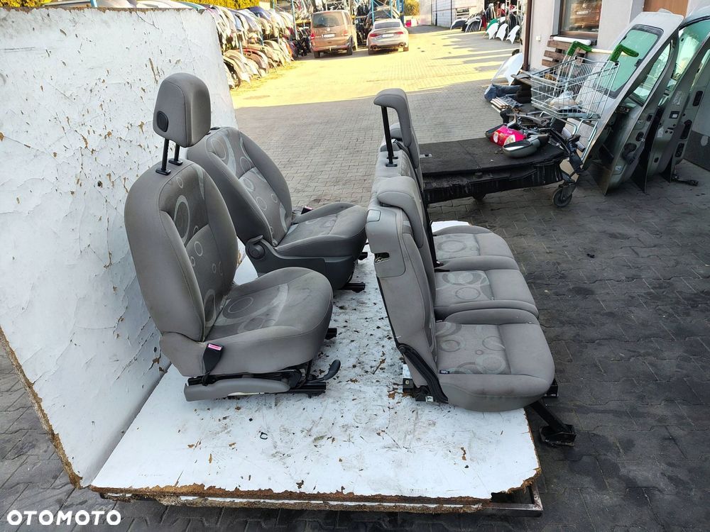 FOTEL FOTELE KANAPA KOMPLET RENAULT KANGOO 2 II - 13