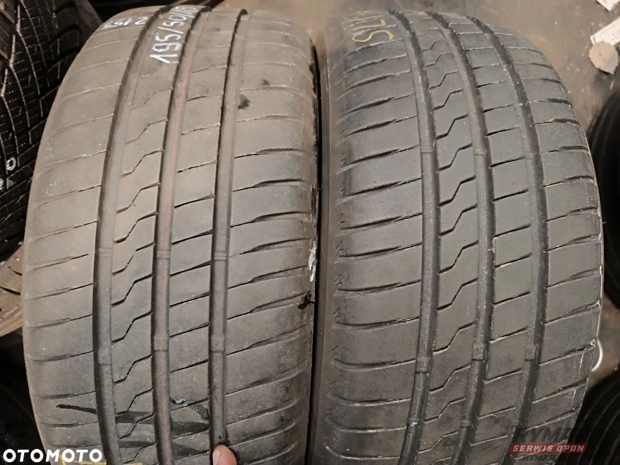 ŚLĄSK OPONY 2 X LATO 195/50R15 82V FIRESTONE ROADHAWK PARA - 1