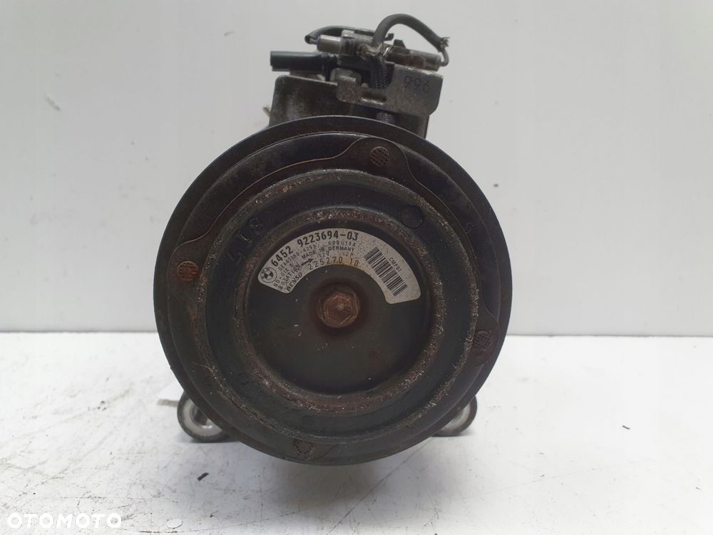 SPRĘŻARKA KLIMATYZACJI BMW E90 E91 2.0 D _ pompa 9223694 - 5