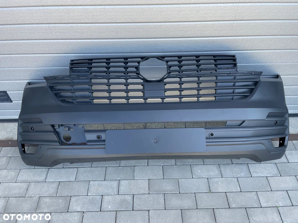 ZDERZAK PRZEDNI VW TRANSPORTER T6 LIFT  2019-- NOWY PDC 4szt - 1