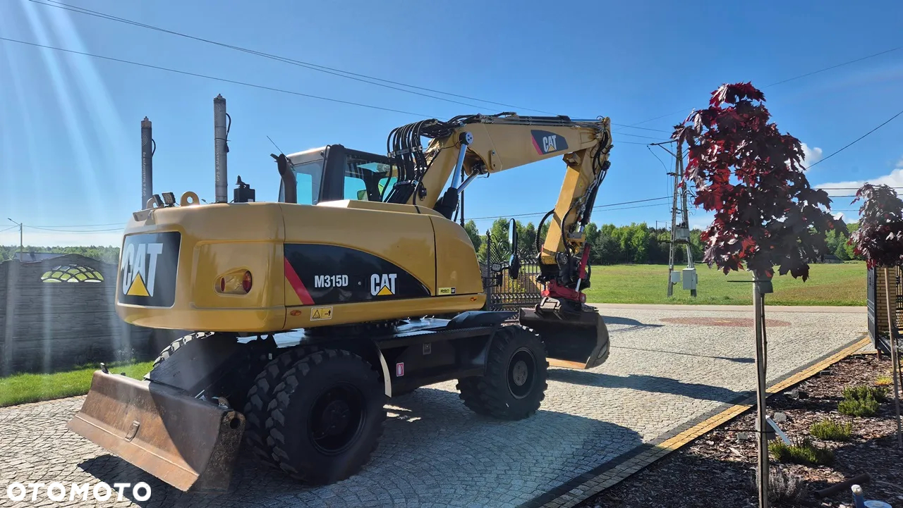 Caterpillar CAT M315D STAN BARDZO DOBRY,niwelacja,rototilt - 4