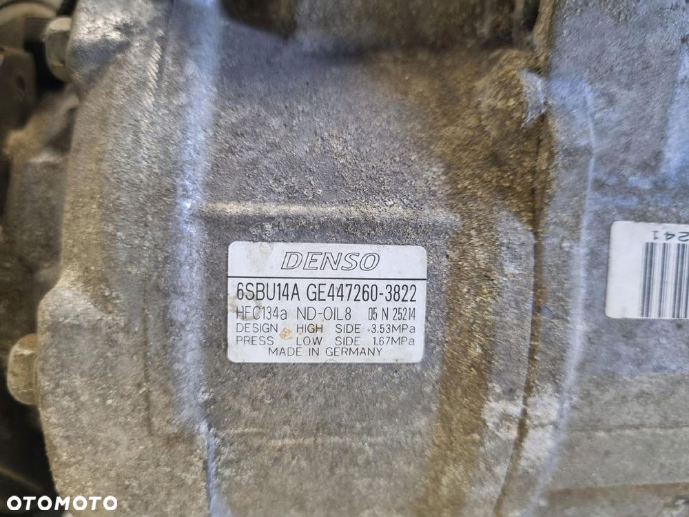 SPRĘŻARKA KLIMATYZACJI BMW E90 E91 2.0 D _ pompa 447260-3822 - 2