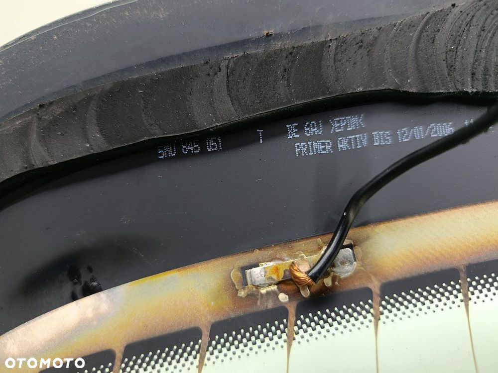 SZYBA KLAPY BAGAZNIKA VW GOLF PLUS I 5M0845051T SPLINTEX SOLID TEMPERED - 2