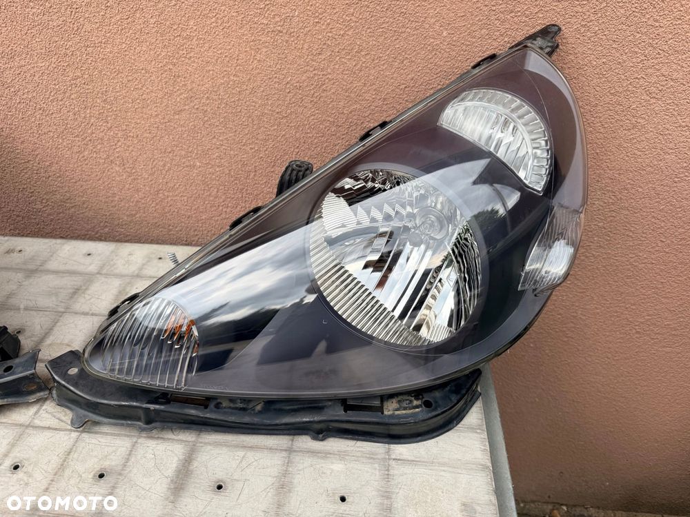 Lampa przednia HONDA JAZZ II KOMPLET EUROPA ORYGINALNE + ŚLIZGI - 3