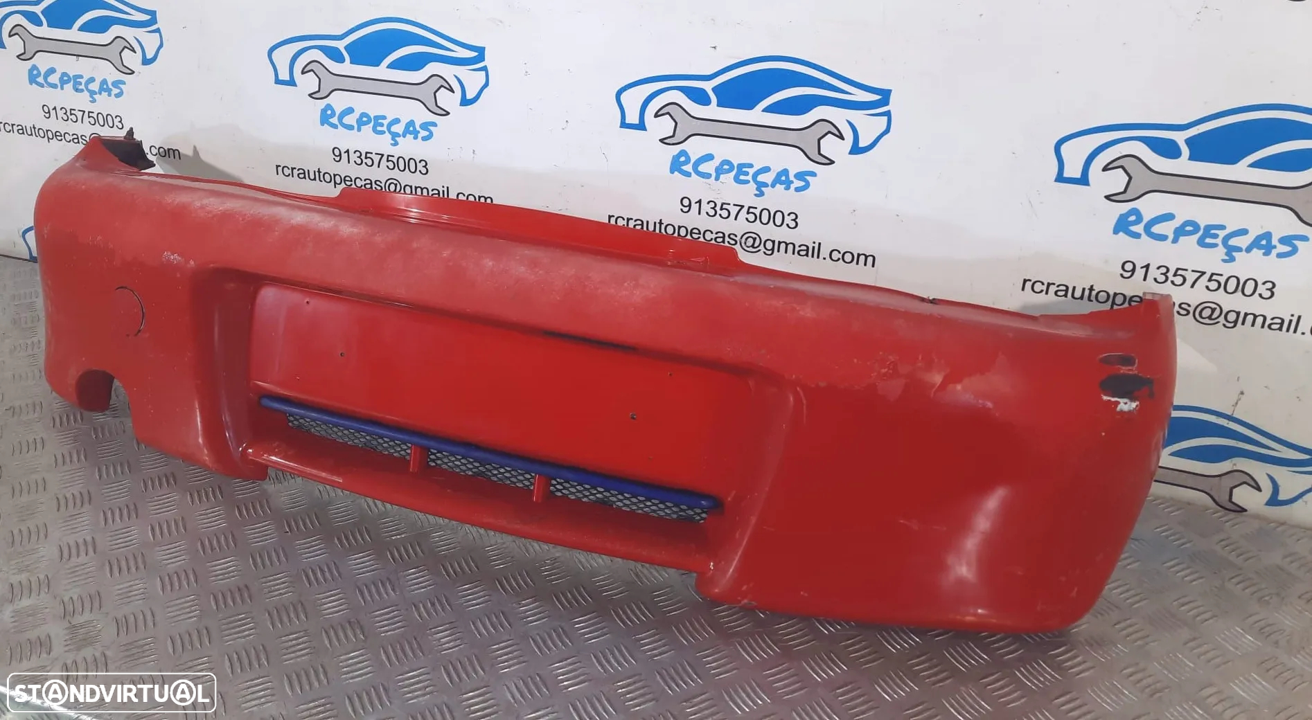 PARACHOQUES TRASEIRO TRÁS FIAT SEICENTO SPORT 716944099 PARA-CHOQUES PARA CHOQUES - 3