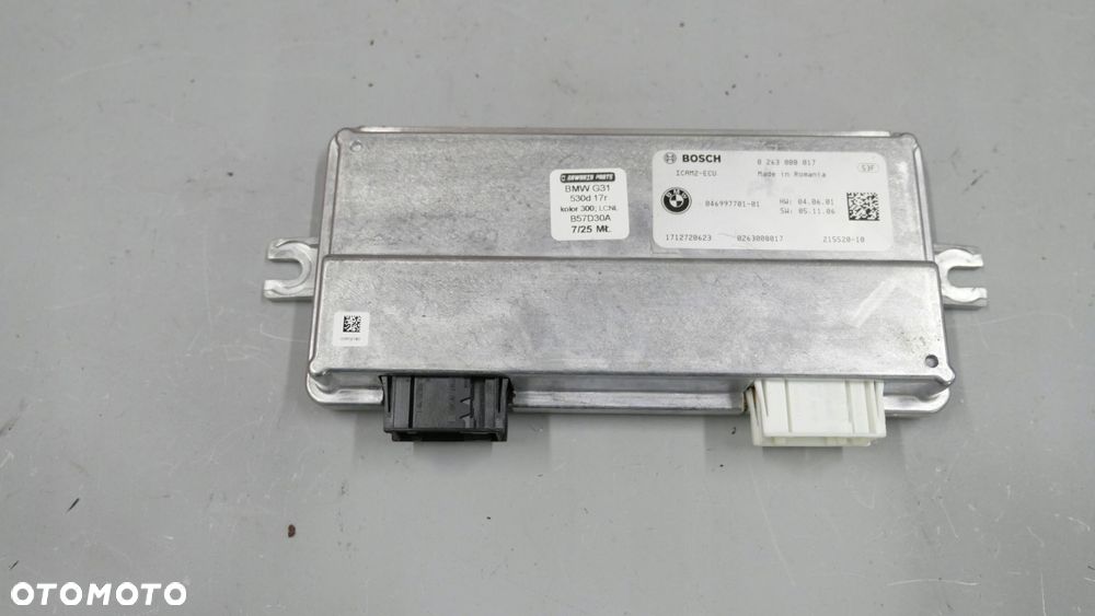 bmw g11 g12 g30 g31 moduł sterownik kamery cofania icam2 6997701 - 1