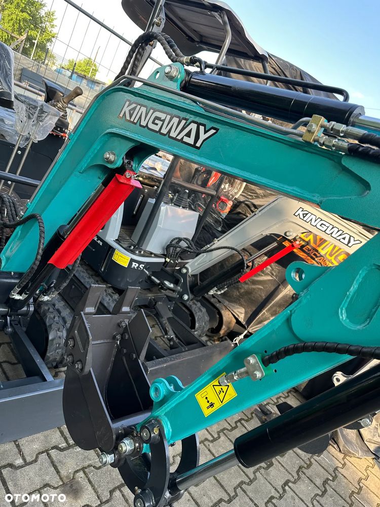 Kingway BAGGER 1000 Joistick Ramię Skrętne 1200kg 3 łyżki - 13