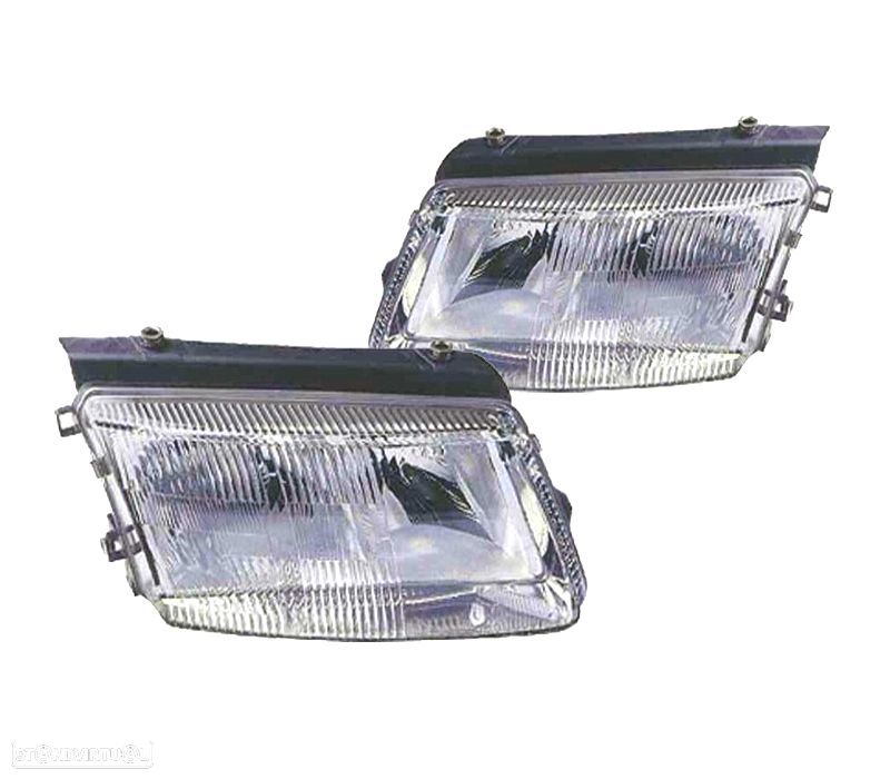 FARÓIS OPTICAS PARA VOLKSWAGEN VW PASSAT B5 96-00 H4-H7 - 1