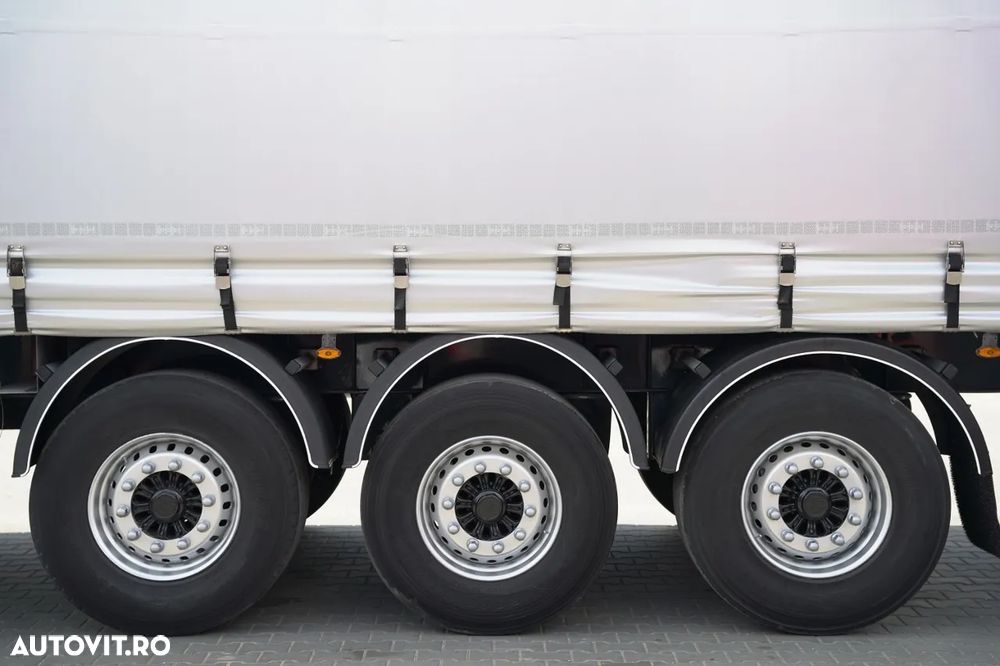 Fruehauf CORTINĂ / STANDARD / BALCĂ PODEA PUTERNICĂ / AXĂ RIDICATĂ - 25