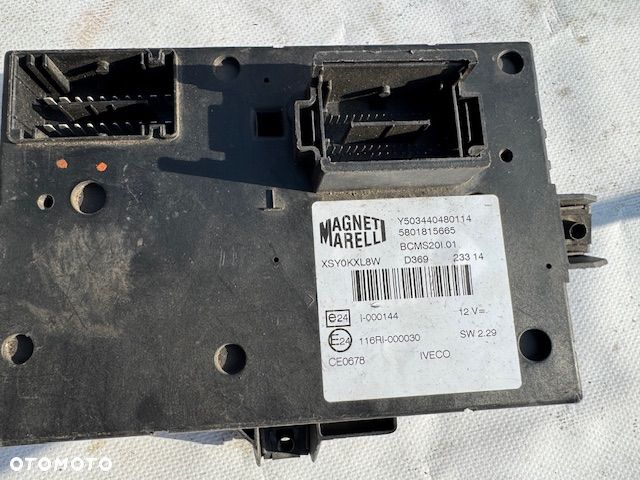 Moduł BCM Sterownik Body komputer Iveco Daily 5801815665 - 1