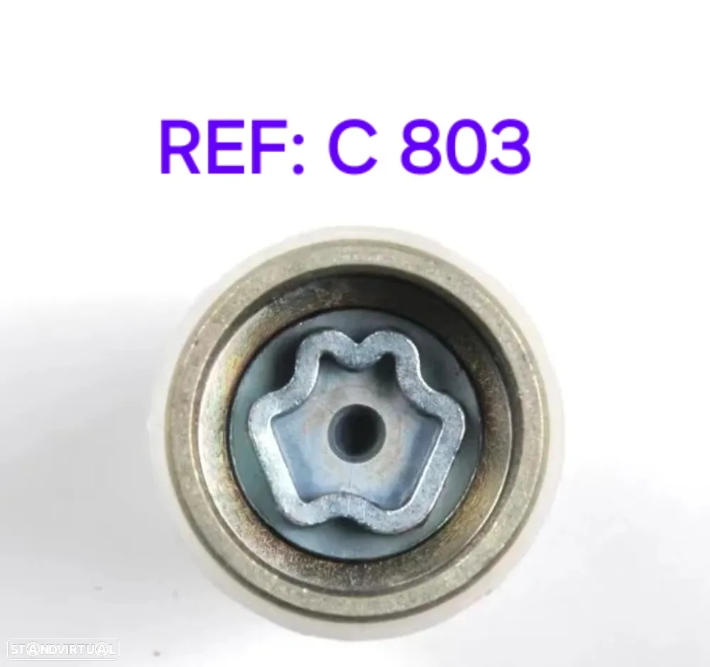 Chave Pernos Segurança Jantes Audi - 5