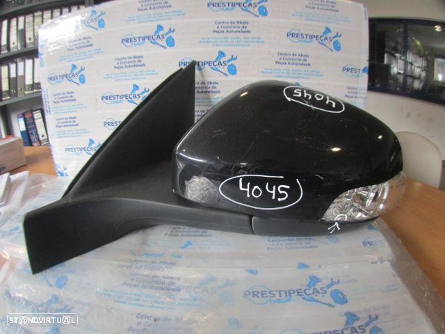 Espelho Esp4045 VOLVO S80 2007 2.4D5 185CV 4P PRETO ESQ ELETRICO COM PISCA 14 PINOS VIDRO DO PISCA RACHADO - 2