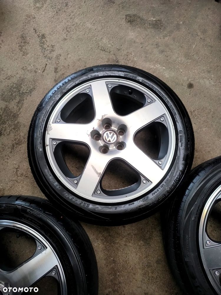 5x100 Alufelgi Felgi Aluminiowe 17 SANTA MONICA Koła Letnie Lato SEAT IBIZA V 5 LEON I TOLEDO II 2 IV 4 SKODA OCTAVIA I RAPID FABIA IV 4 SCALA VW GOLF IV 4 NEW BEETLE BORA POLO VI 6 AUDI A1 S1 A3 8L TT 5,5mm Legnica ALU-RAD 225/45 - 7