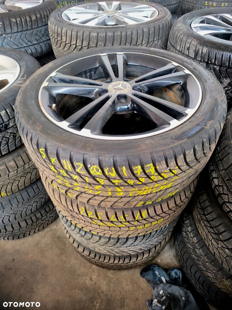 5x112 Felgi Aluminiowe Alufelgi 18 Mercedes Koła Zimowe Zima A KLASA W177 W176 B W246 W247 C W204 CLA W117 W118 GLB X247 GLA H247 MARCO POLO W447 V VITO W639 Legnica ALU-RAD 7,5mm 225/45 TPMS 24r. - 2