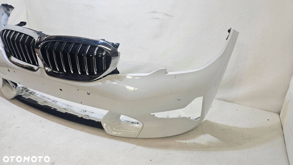 zderzak przód przedni grill roleta bmw 3 g20 sportline 7468359 - 4