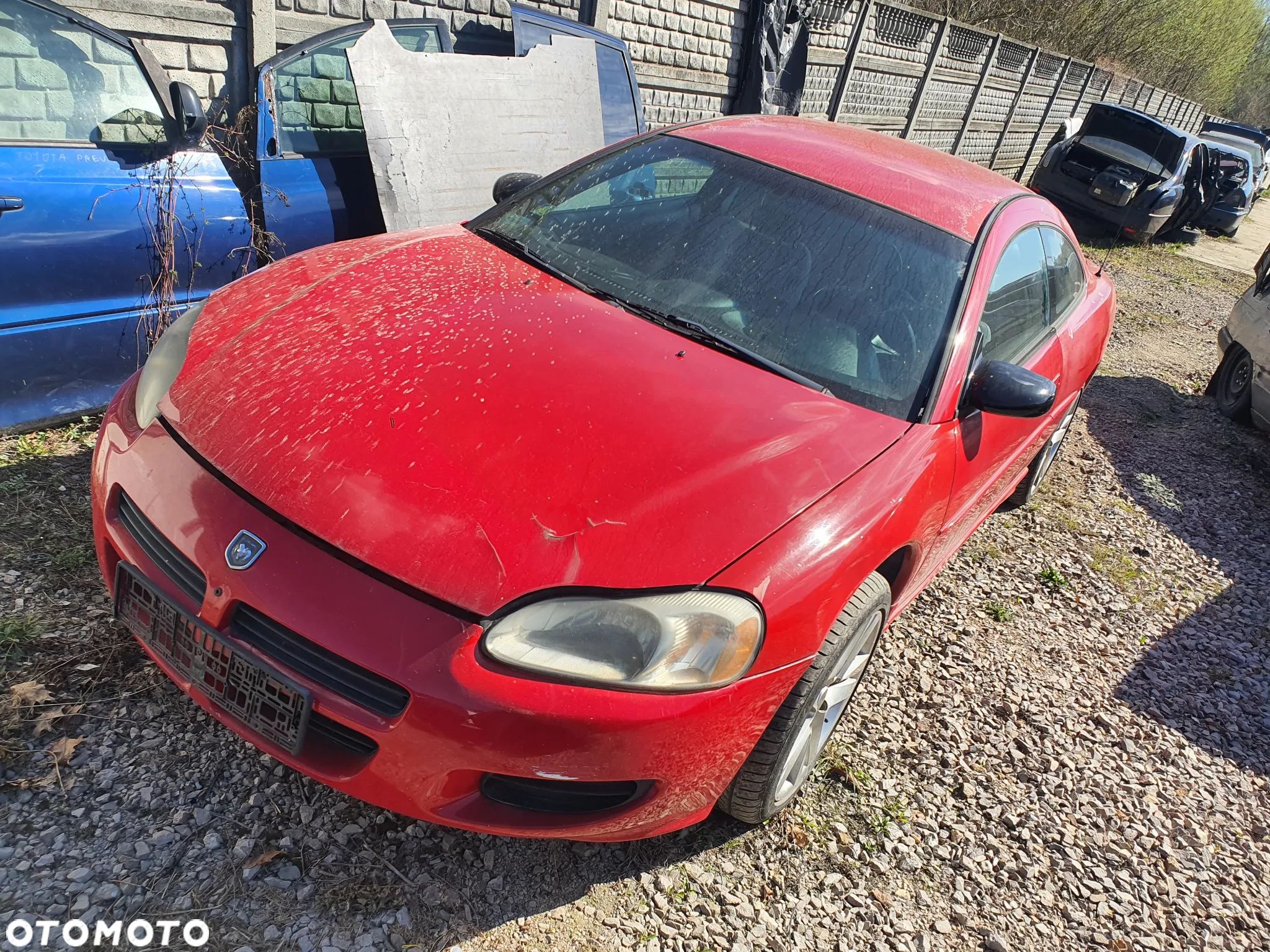 chrysler stratus maska zderzak lampa grill błotnik drzwi zbiornik paliwa szyba lusterko klamka - 1