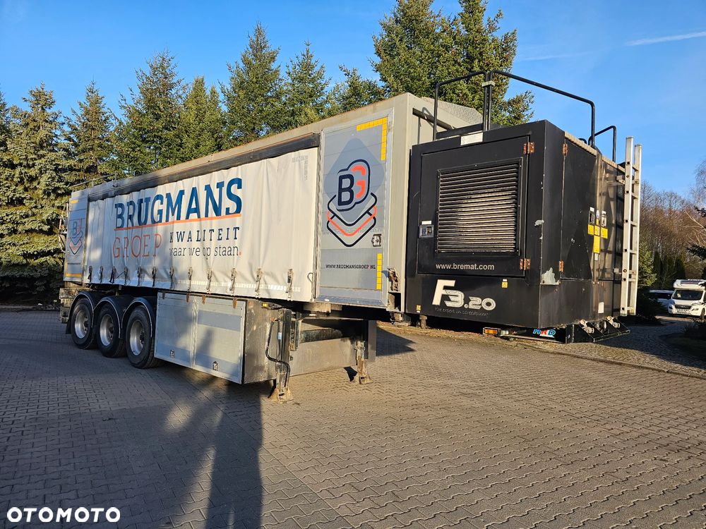 HRD BREMAT F3.20 Naczepa do wytarzania betonu posadzek screedpump pompa cement