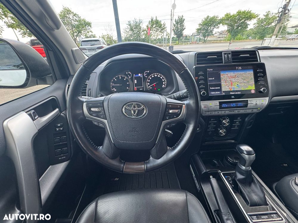 Toyota Land Cruiser 2.8l D-4D 204 CP A/T 7 locuri Luxury AVS Black - 23