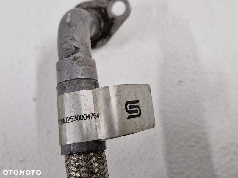 FIAT 500X 500 X 1.3 T B PRZEWÓD RURKA WĄŻ OLEJU TURBINY TURBO 00463378180 - 7