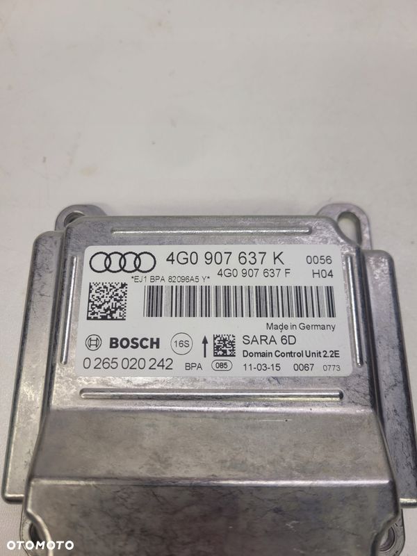 SENSOR PRZYŚPIESZENIA AUDI A6 C7 A7 4G0907637K - 3