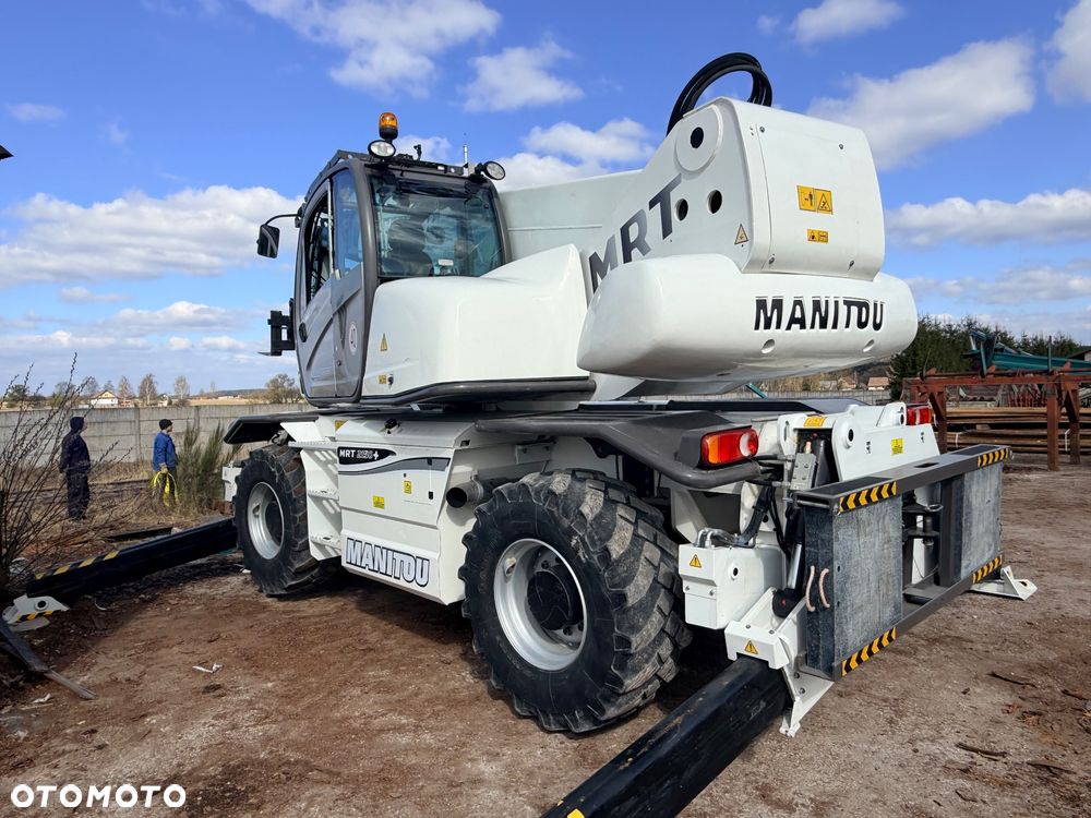 Manitou Ładowarka teleskopowa Manitou Mrt 2150 + Privilage Roto obrotowa 360 Pilot sterowanie radiowe Kosz Widły 2016/17 1840 2550 2540 silnik Mercedes 2150+ Merlo - 31