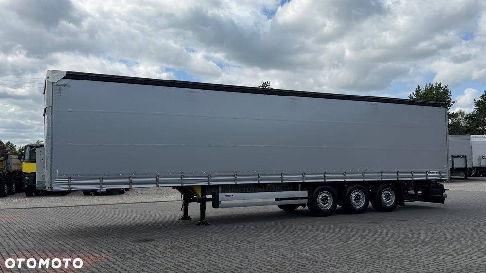 Schmitz Cargobull STANDARD * DACH PODNOSZONY * OŚ PODNOSZONA * RAMA OCYNKOWANA * FIRANKA - 11