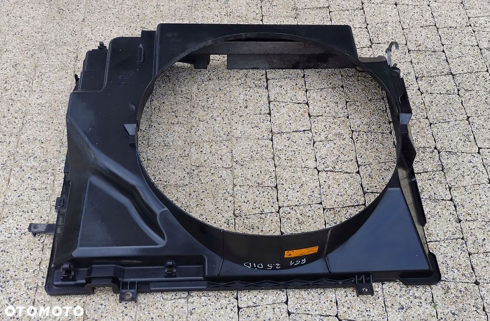 nissan pathfinder r512.5 dci osłona obudowa wentylatora chłodnicy - 2