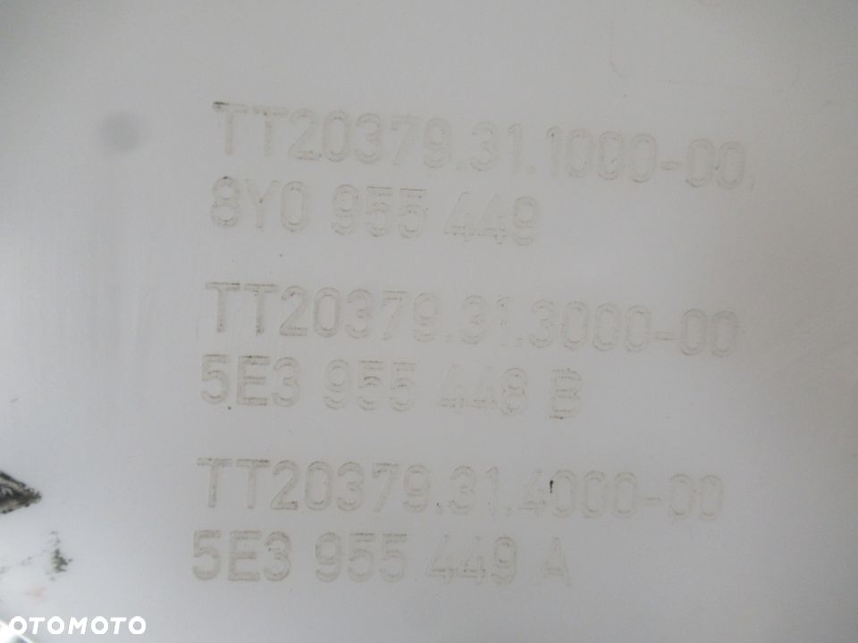 ZBIORNICZEK SPRYSKIWACZY AUDI A3 IV SKODA OCTAVIA IV 4 2020- - 7