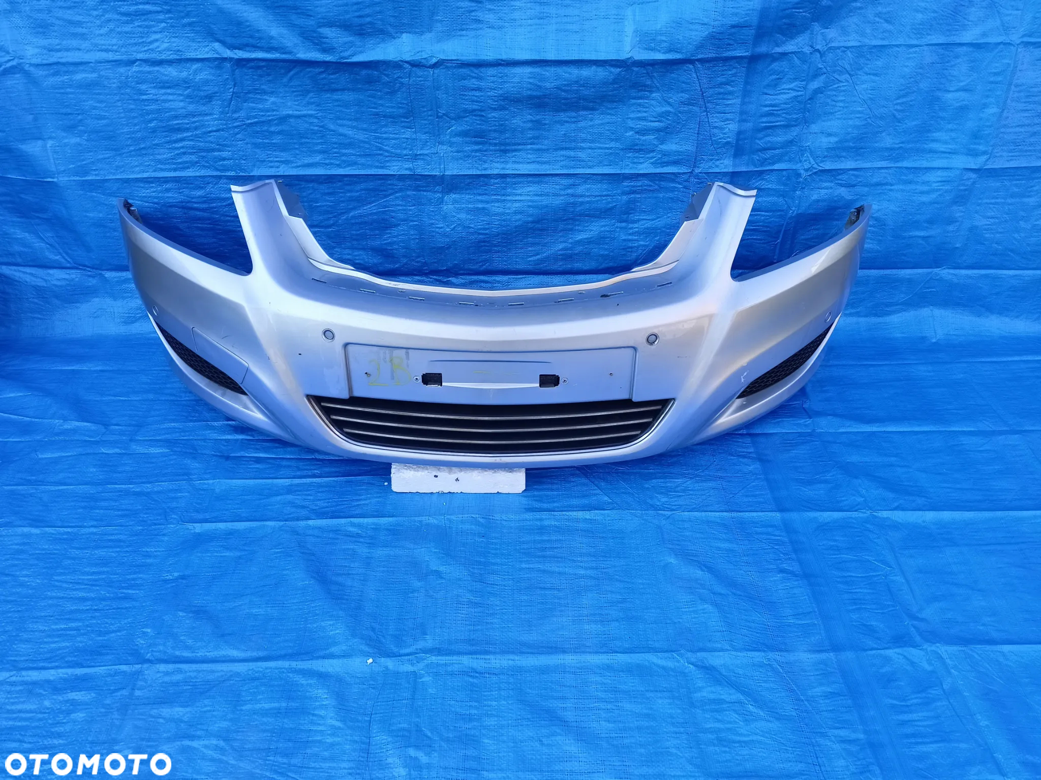 Zderzak przód przedni PDC  OPEL ZAFIRA B II LIFT FL WYSYŁKA - 11