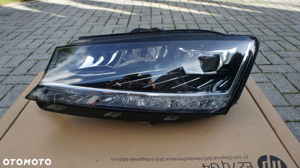 PRZEDNIA LEWA LAMPA SKODA FABIA III LIFT FULL LED 6V1941015F - 1