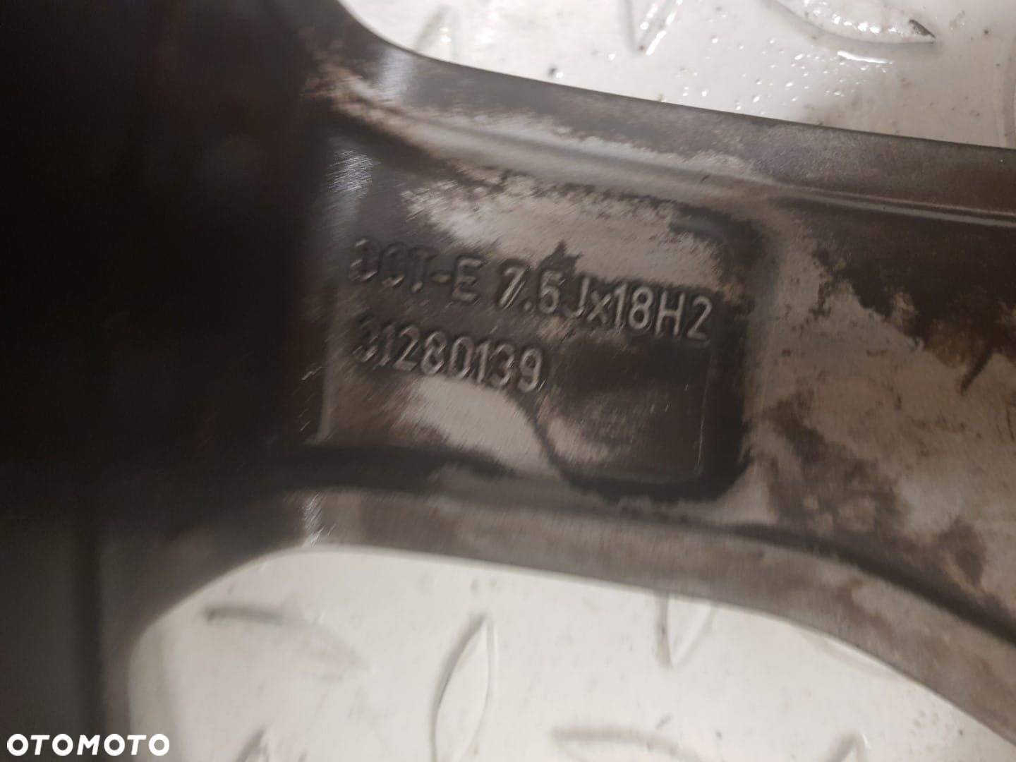 FELGA ALUMINIOWA VOLVO XC60 7,5 X 18 ET55 5X108 31280139 - 5
