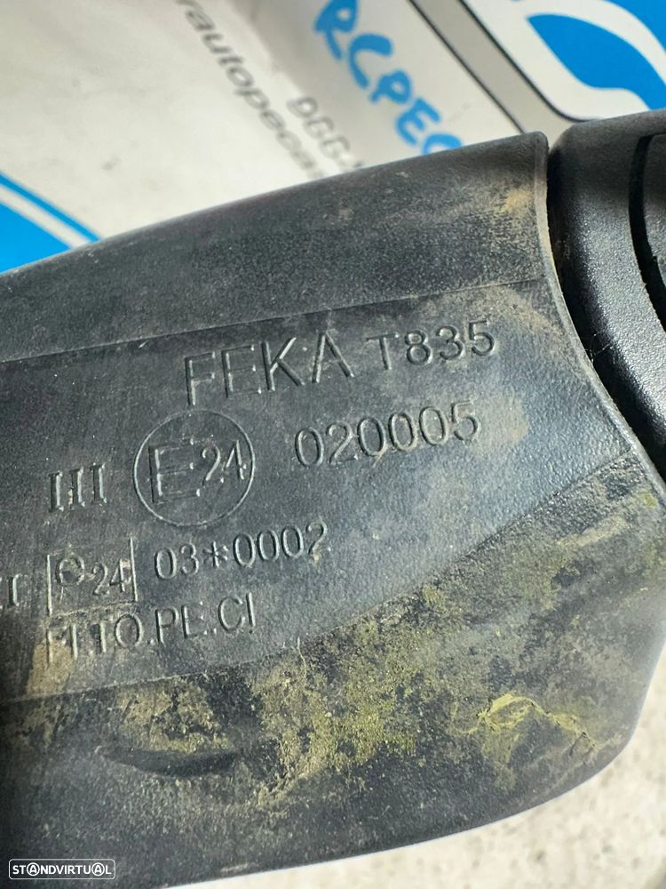 .Espelho Retrovisor Lateral Esquerdo Direito Original PSA Peugeot Bipper Citroen Nemo Fiat Fiorino 735460573 2008 - 2019 - 11