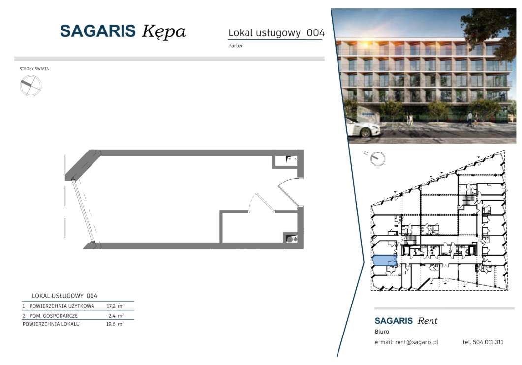 Sagaris Kępa – nowoczesne lokale blisko Rynku - Widok 3