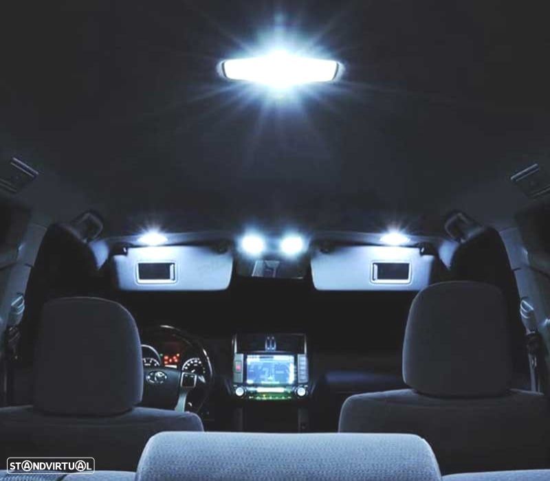 KIT COMPLETO 12 LAMPADAS LED INTERIOR FIAT 500X 16- - 1