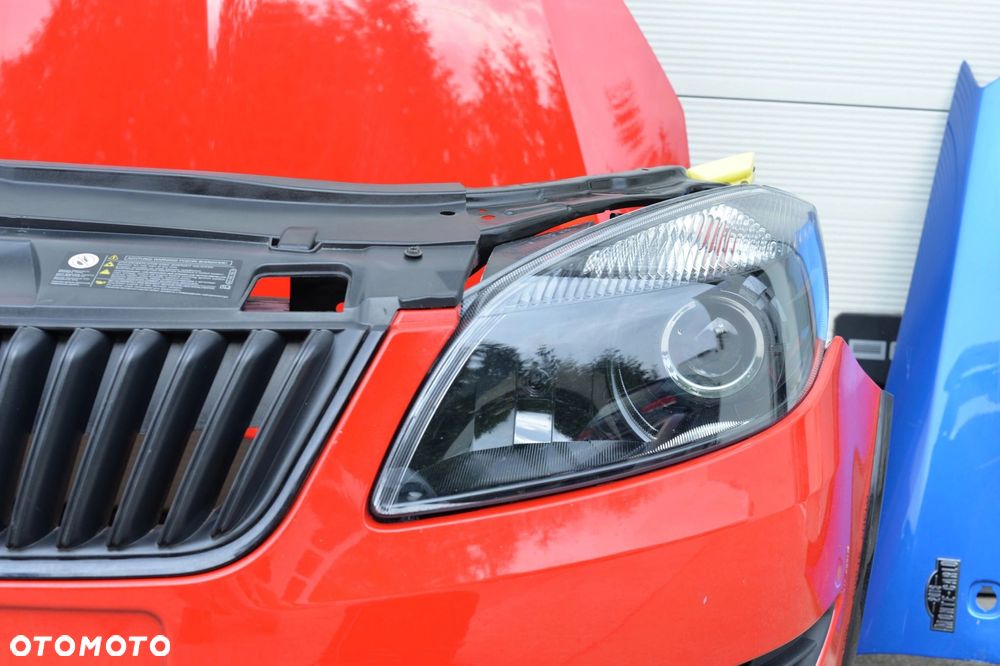 MASKA ZDERZAK GRILL BŁOTNIK LAMPA XENON PAS BELKA SKODA FABIA 2 MONTE CARLO - 7
