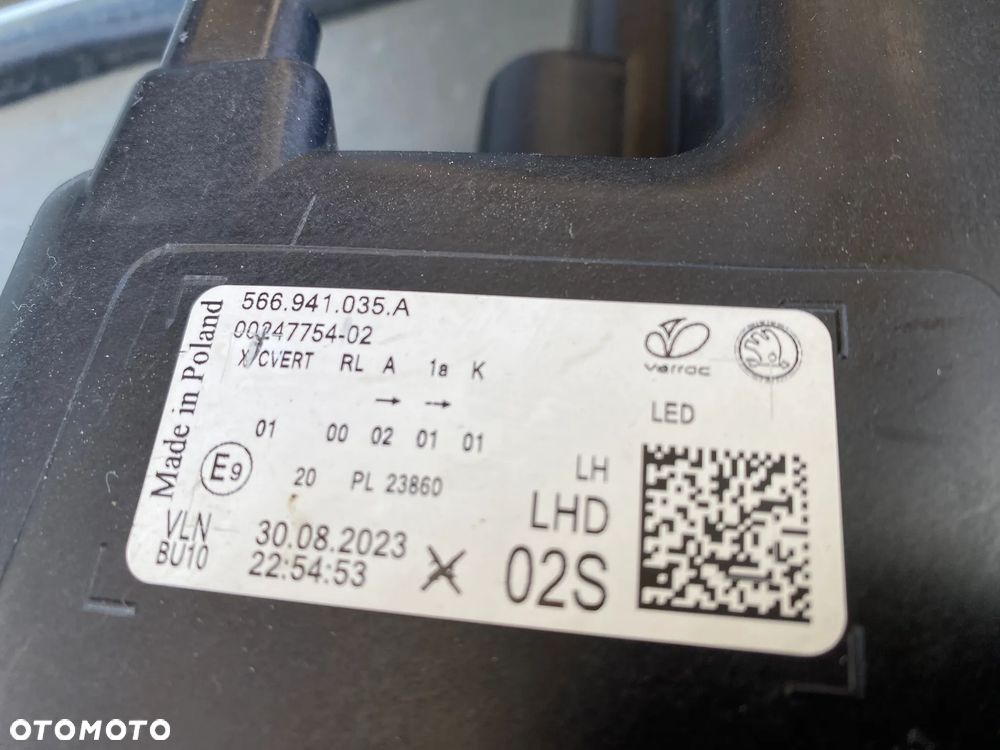 lampa kodiaq lift full led z modułami lewa eu cała - 7